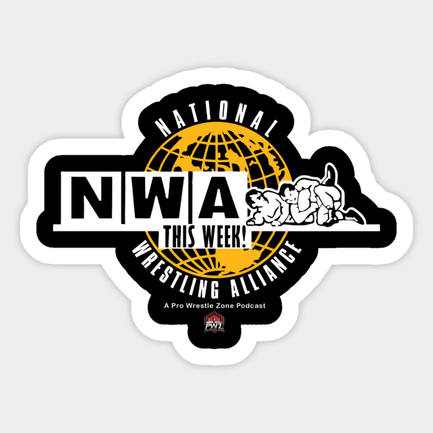 NWA THIS WEEK PODCAST Sticker by PWZ PODCAST